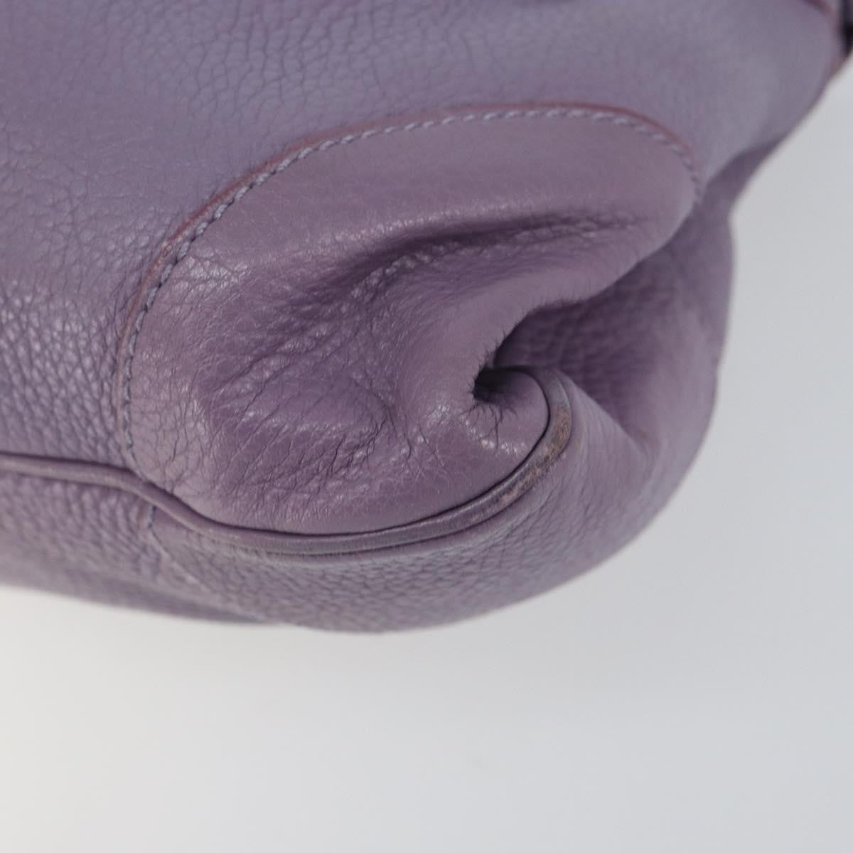 Salvatore Ferragamo Marisa Satchel Leather, PURPLE, LEATHER, Handbag