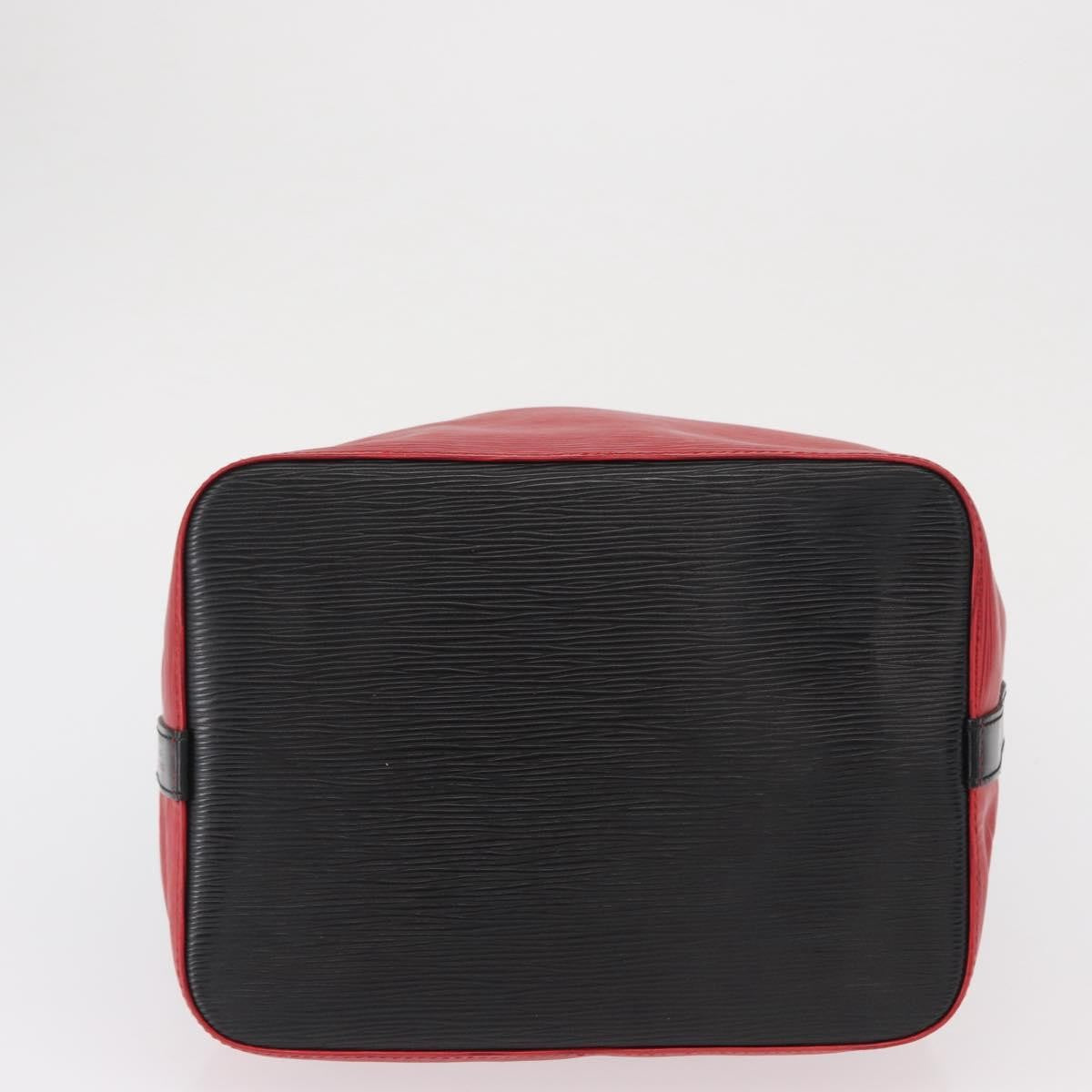 Louis Vuitton Bicolor Petit Noe Handbag Epi Leather, RED, LEATHER, Shoulder bag