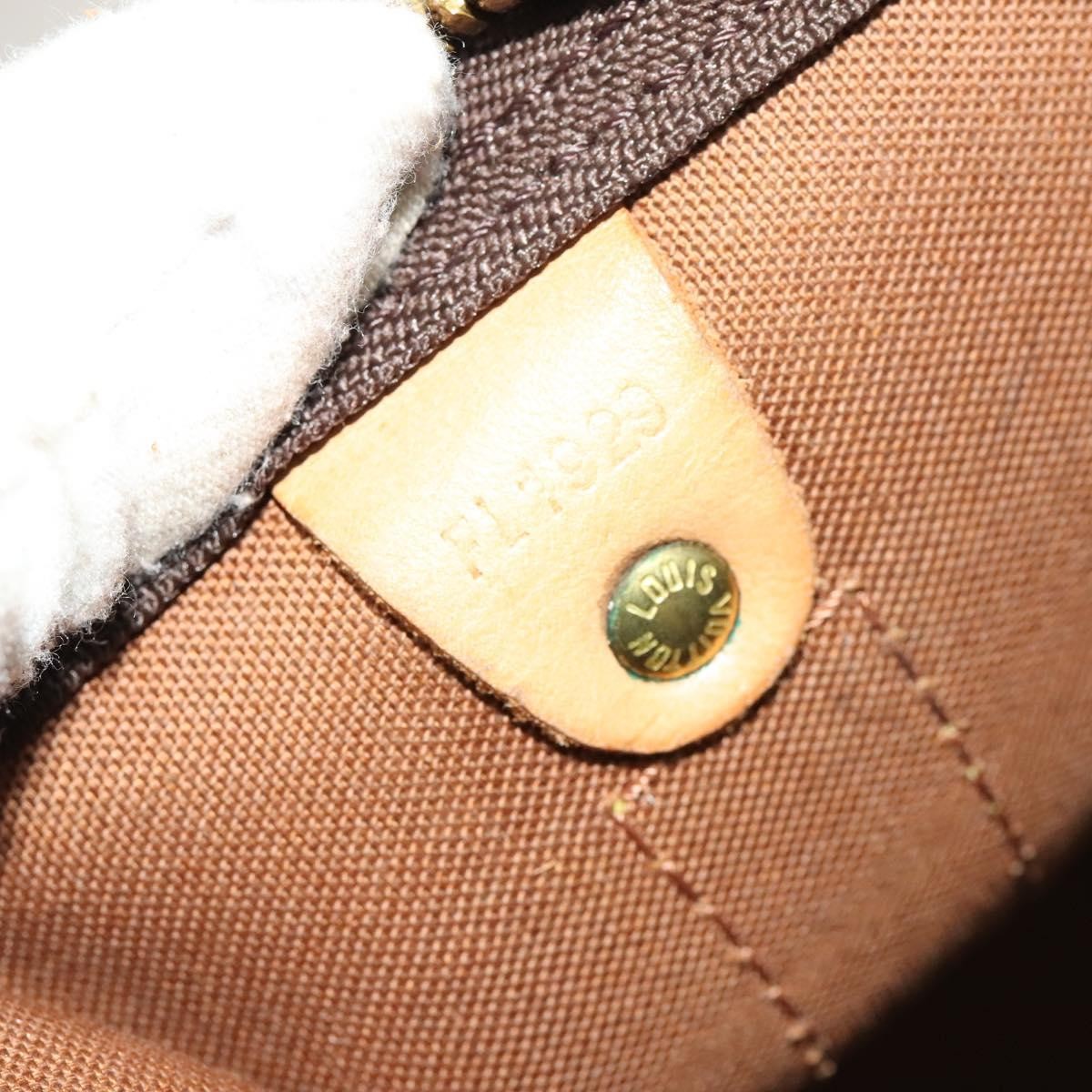 Louis Vuitton Keepall Bag Monogram Canvas, BROWN, CANVAS, Travel bag