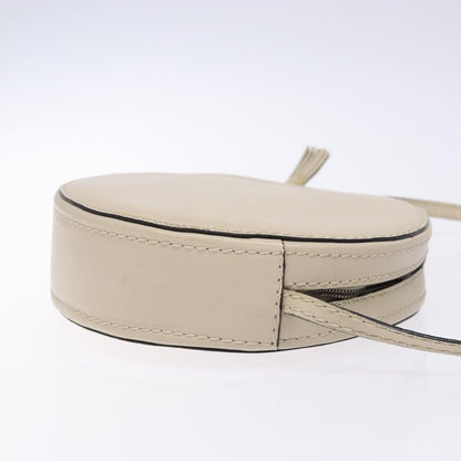Bottega Veneta Convertible Circle Tote Leather with Intrecciato Detail, BEIGE, LEATHER, Tote bag