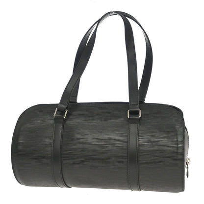 Louis Vuitton Soufflot Handbag Epi Leather, Black, Leather, Handbag