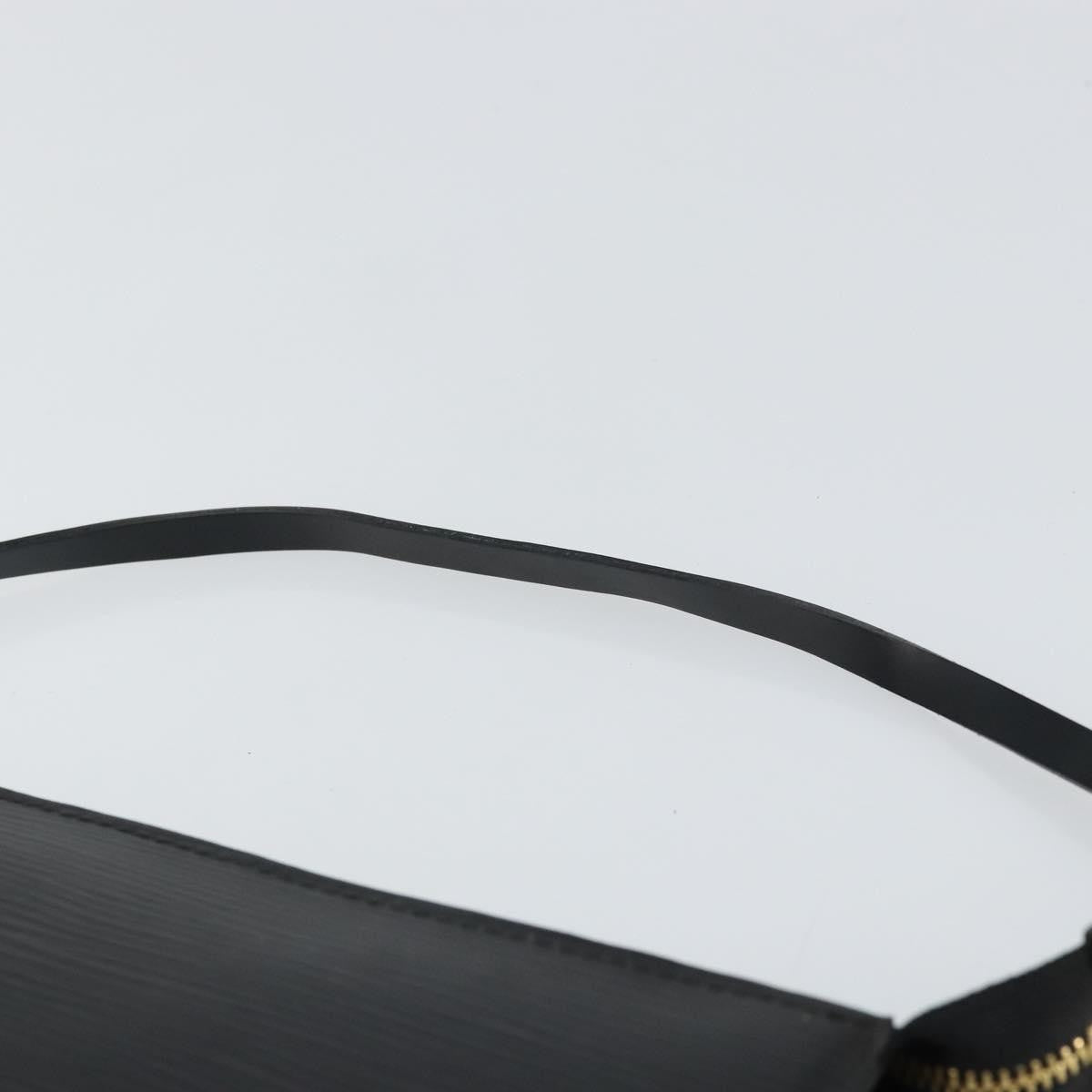 Louis Vuitton Pochette Accessoires Epi Leather, BLACK, LEATHER, Clutche & pouche