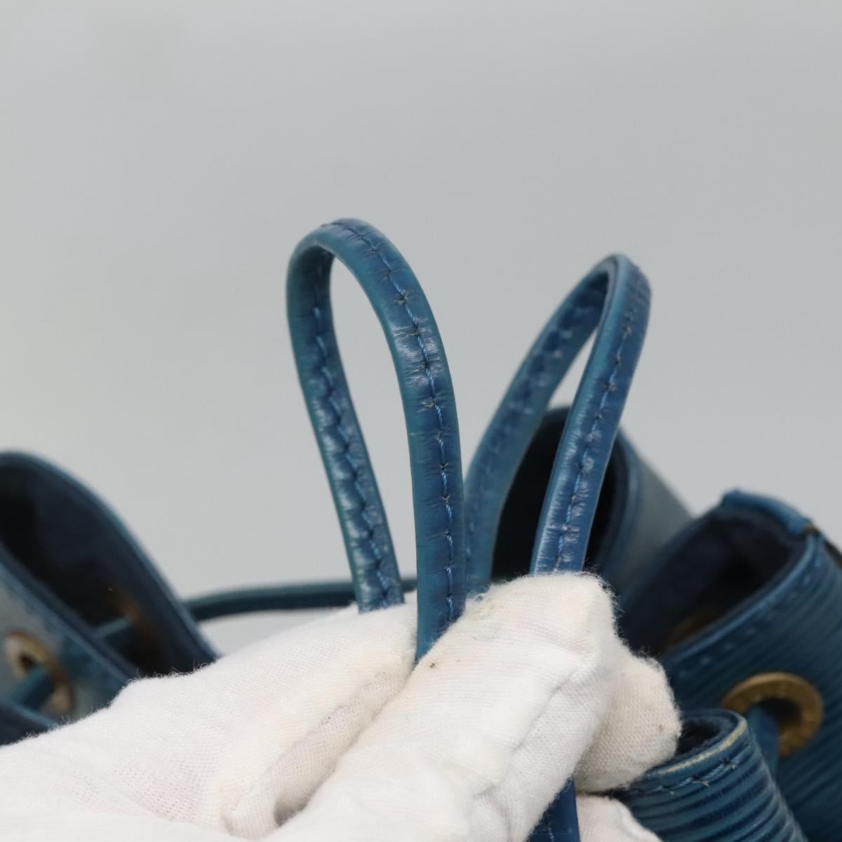 Louis Vuitton Noe Handbag Epi leather, BLUE, LEATHER, Handbag