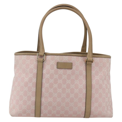 Gucci Joy Tote GG Canvas, PINK, CANVAS, Tote bag