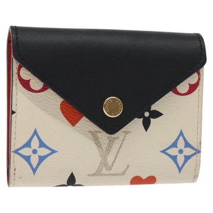 Louis Vuitton Game On Card Holder Monogram Canvas and Epi Leather, WHITE, CANVAS, Card Holders