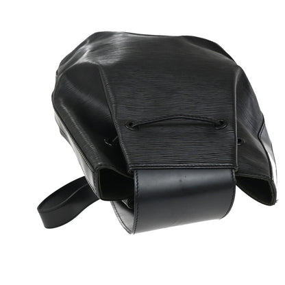 Louis Vuitton Vintage Sac d'Epaule Handbag Epi Leather, BLACK, LEATHER, Handbag