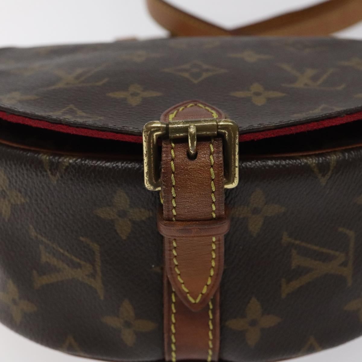 Louis Vuitton Tambourine Handbag Monogram Canvas, BROWN, CANVAS, Shoulder bag