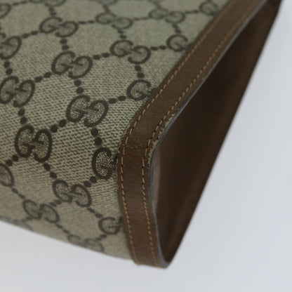 Gucci Sherry line pouch Canvas, Beige, Canvas, Clutch
