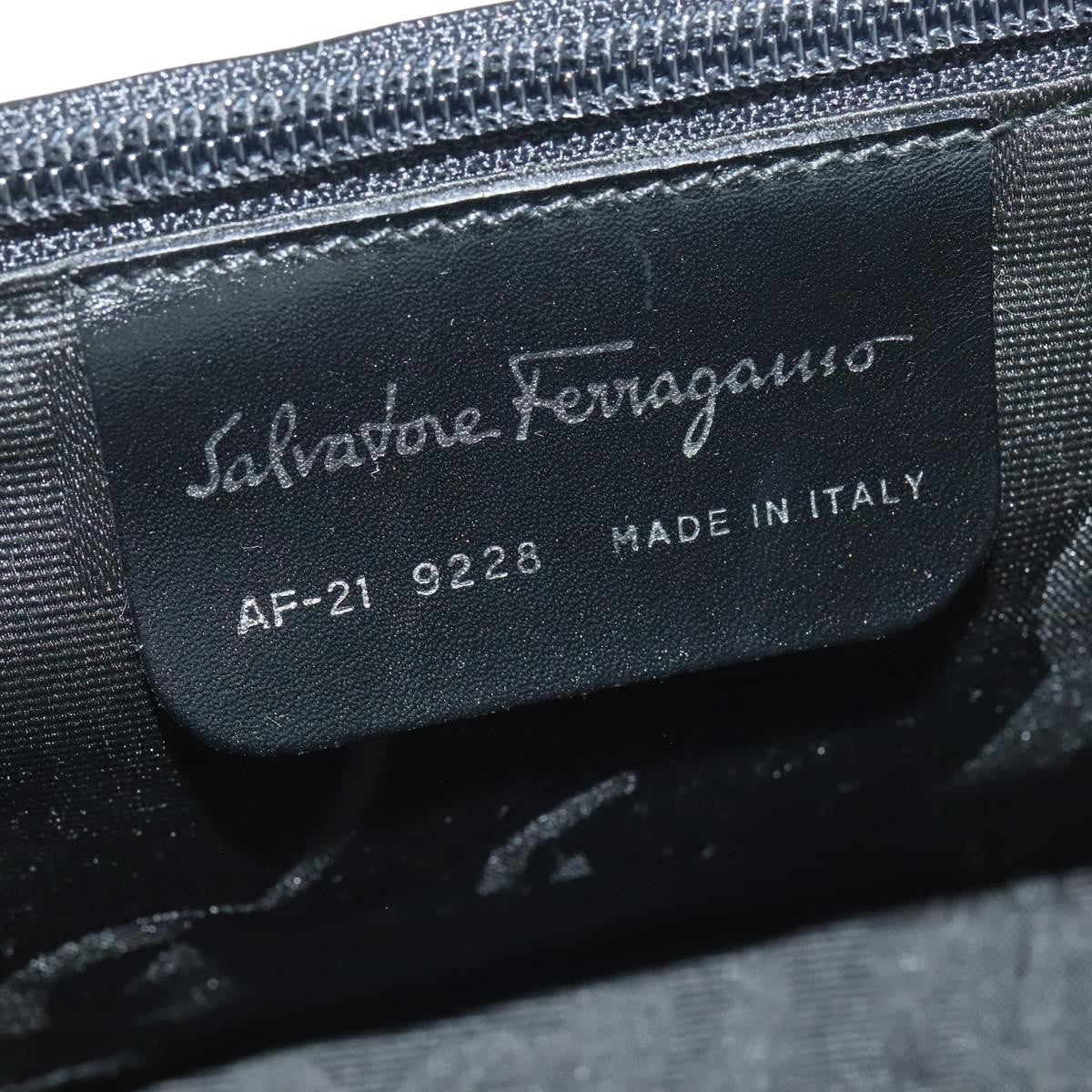Salvatore Ferragamo Vala Shoulder Bag Leather, WHITE, LEATHER, Shoulder bag
