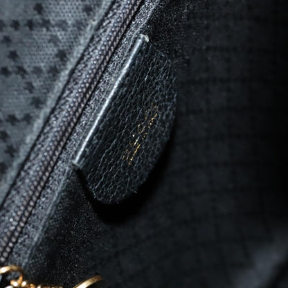 Gucci Gucci bamboo backpack daim, Black, Suede, Backpack