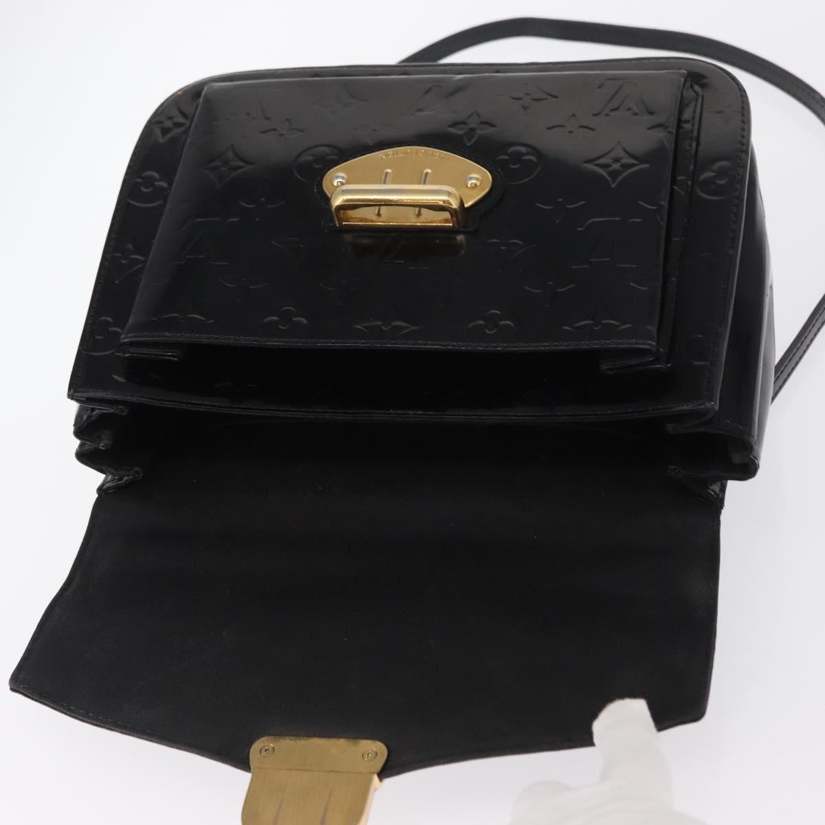 Louis Vuitton Mirada Handbag Monogram Vernis, BLACK, PATENT_LEATHER, Handbag
