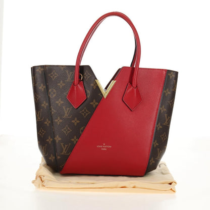 Louis Vuitton Kimono Handbag Monogram Canvas and Leather, Red, Canvas, Handbag