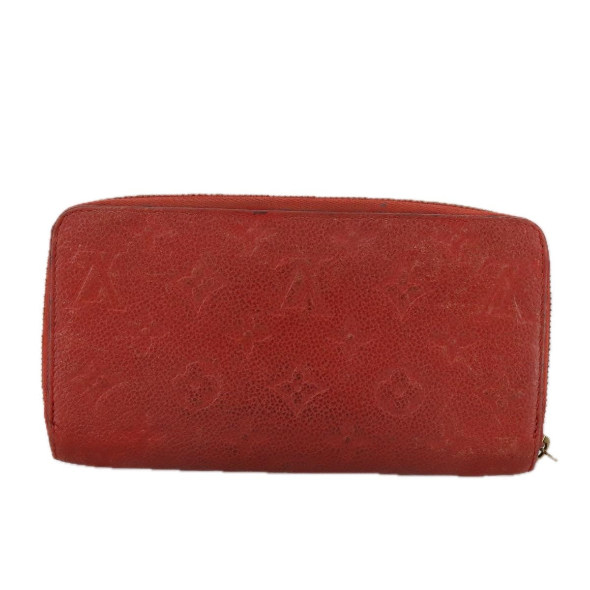 Louis Vuitton Portefeuille zippy Monogramme Empreinte Monogramme Empreinte, RED, LEATHER, Wallets