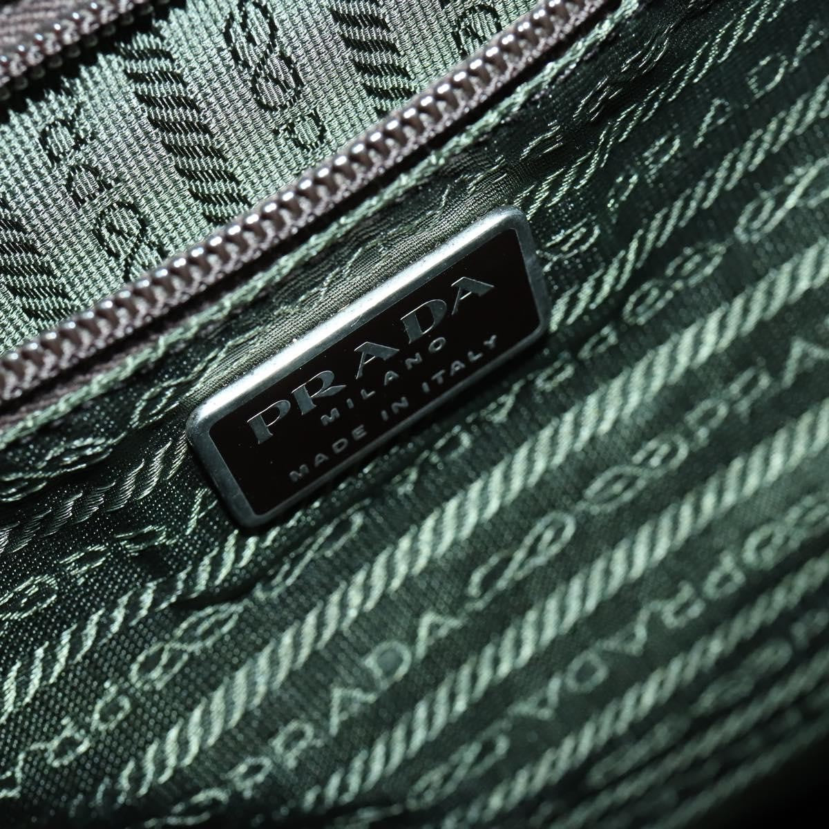 Prada Double Front Pocket Backpack Tessuto, KHAKI, NYLON, Backpack