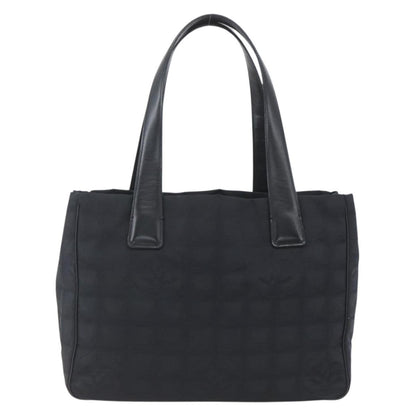 Chanel Travel Line Tote Nylon, BLACK, NYLON, Tote bag