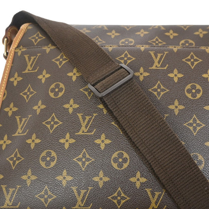 Louis Vuitton Sac Gibeciere Messenger Bag Monogram Canvas, BROWN, CANVAS, Shoulder bag