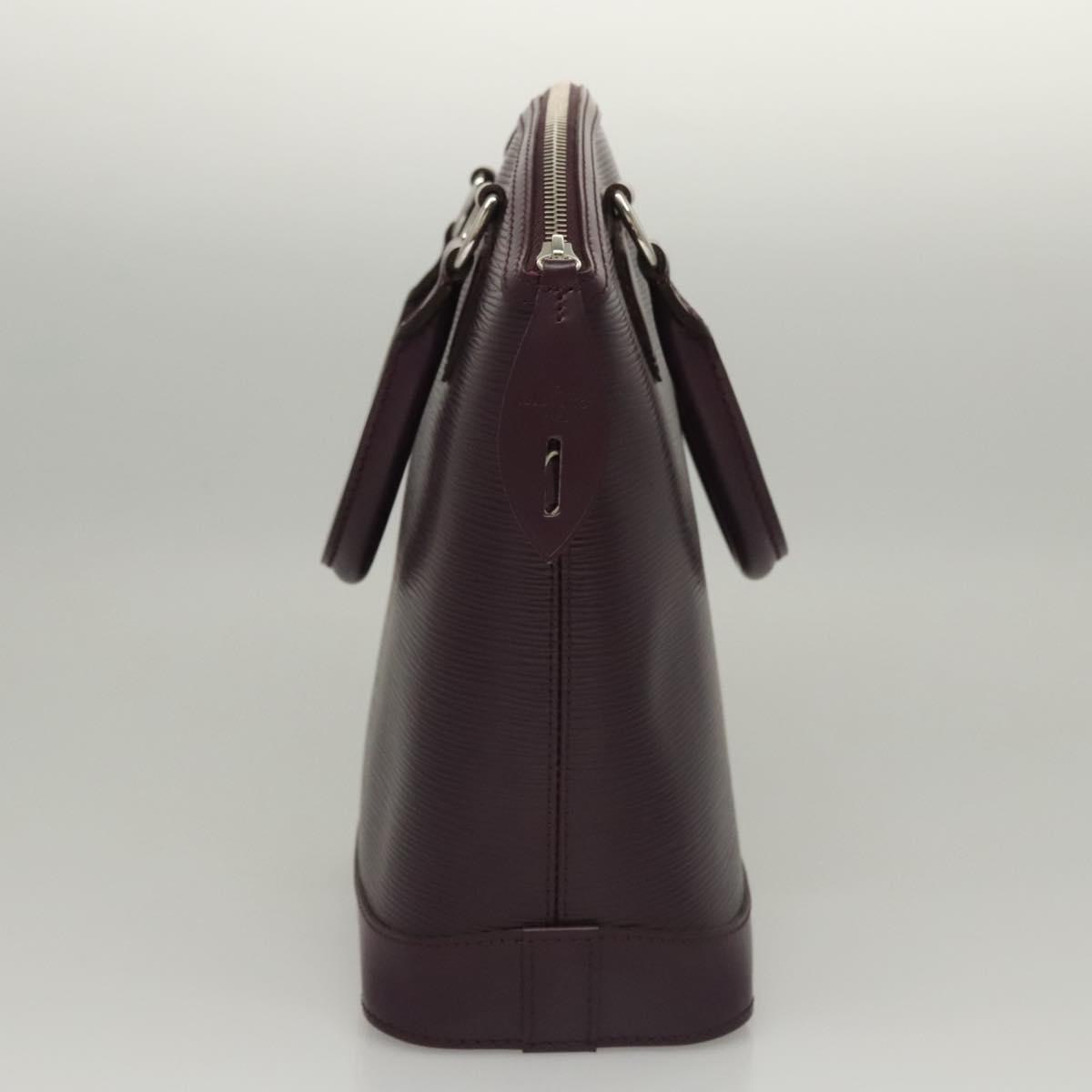 Louis Vuitton Lockit Handbag Epi Leather, PURPLE, LEATHER, Handbag