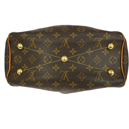 Louis Vuitton Tivoli Handbag Monogram Canvas, BROWN, CANVAS, Shoulder bag