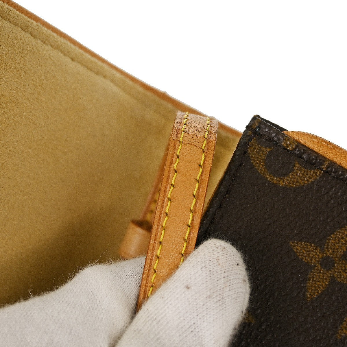 Louis Vuitton Twin Handbag Monogram Canvas, BROWN, CANVAS, Clutche & pouche