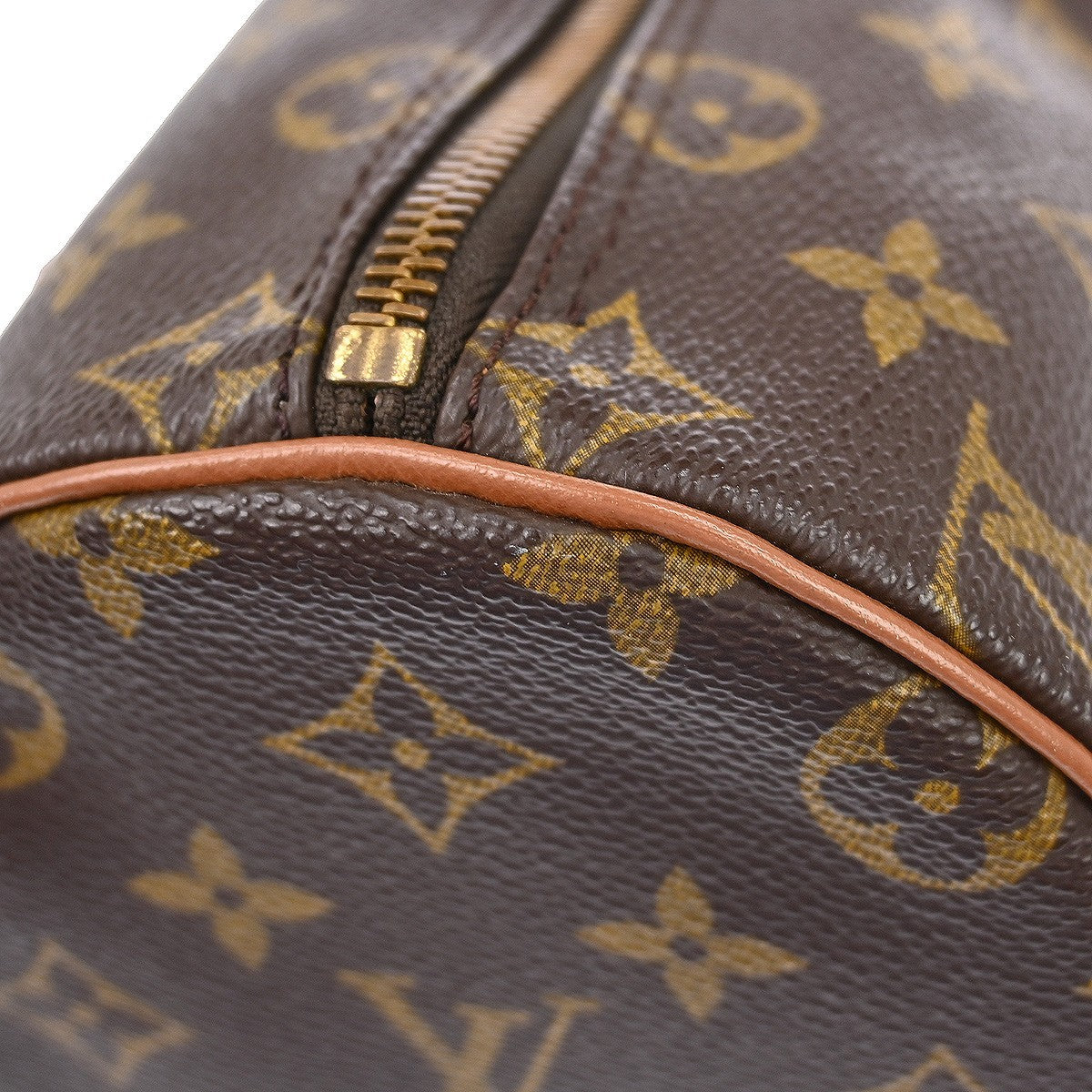 Louis Vuitton Papillon Handbag Monogram Canvas, Brown, Canvas, Handbag