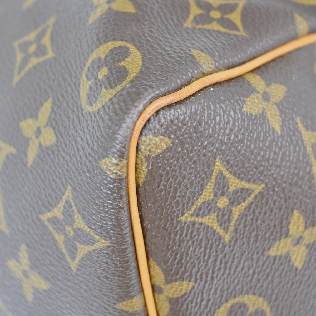 Louis Vuitton Keepall Bag Monogram Canvas, BROWN, CANVAS, Travel bag