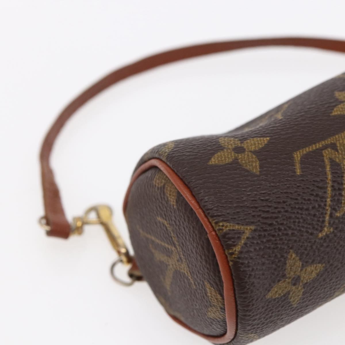 Louis Vuitton Papillon Pochette Monogram Canvas, BROWN, CANVAS, Clutche & pouche