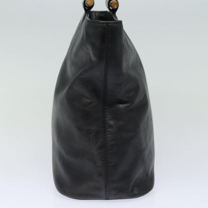 Celine Handbag Leather, BLACK, LEATHER, Handbag