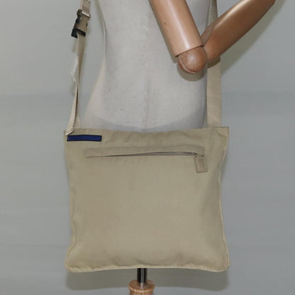 Burberry Blue Label shoulder bag Nylon, Beige, Nylon, Shoulder Bag