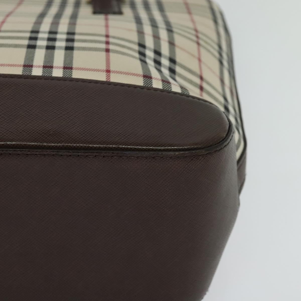 Burberry Nova Check Tote canvas check pattern, BEIGE, CANVAS, Tote bag