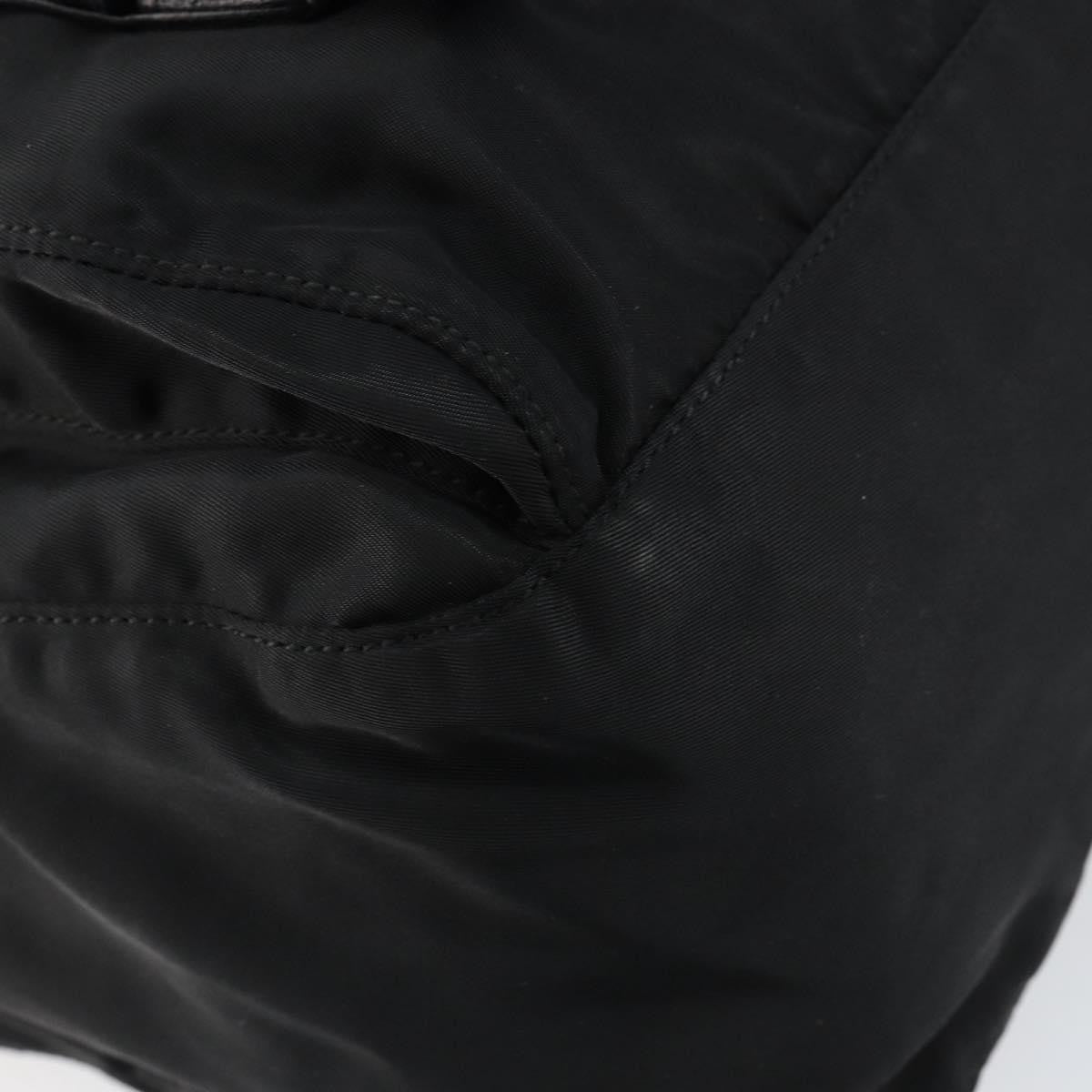 Prada SHOULDER BAG NYLON Black, BLACK, NYLON, Shoulder bag