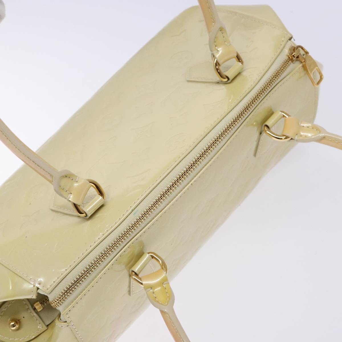 Louis Vuitton Sherwood Handbag Monogram Vernis, BEIGE, PATENT_LEATHER, Handbag