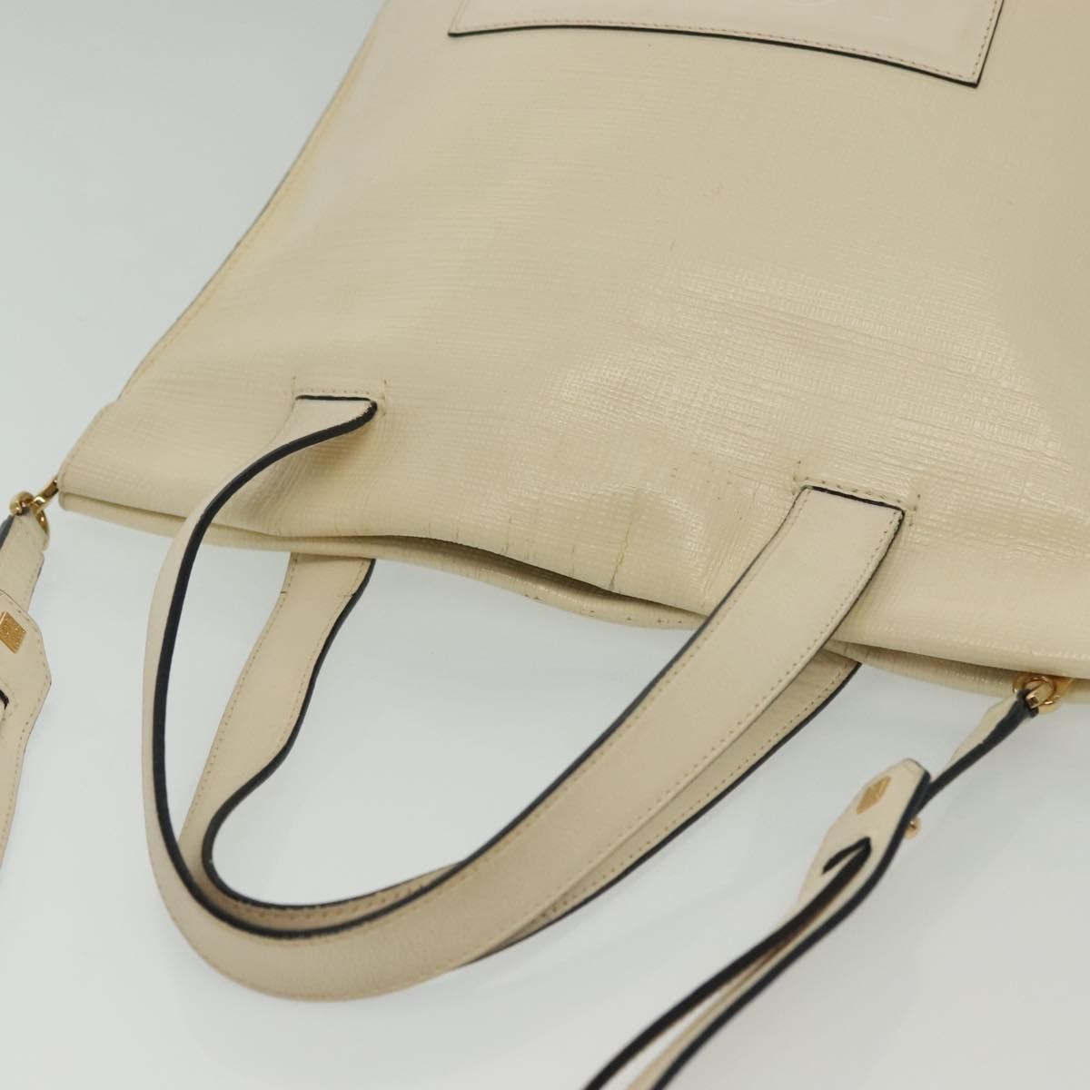 Loewe Shopper Tote Leather, ECRU, LEATHER, Tote bag