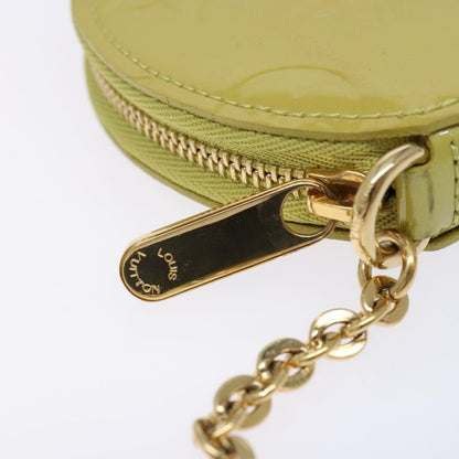 Louis Vuitton Boite Chapeau Coin Purse Monogram Vernis, BEIGE, PATENT_LEATHER, Wallets