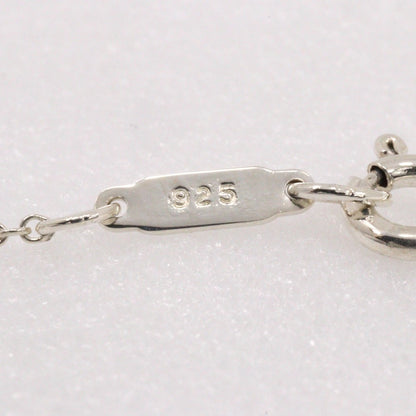 Tiffany & Co. Ribbon Bow Pendant Necklace Silver, SILVER, SILVER, Necklace