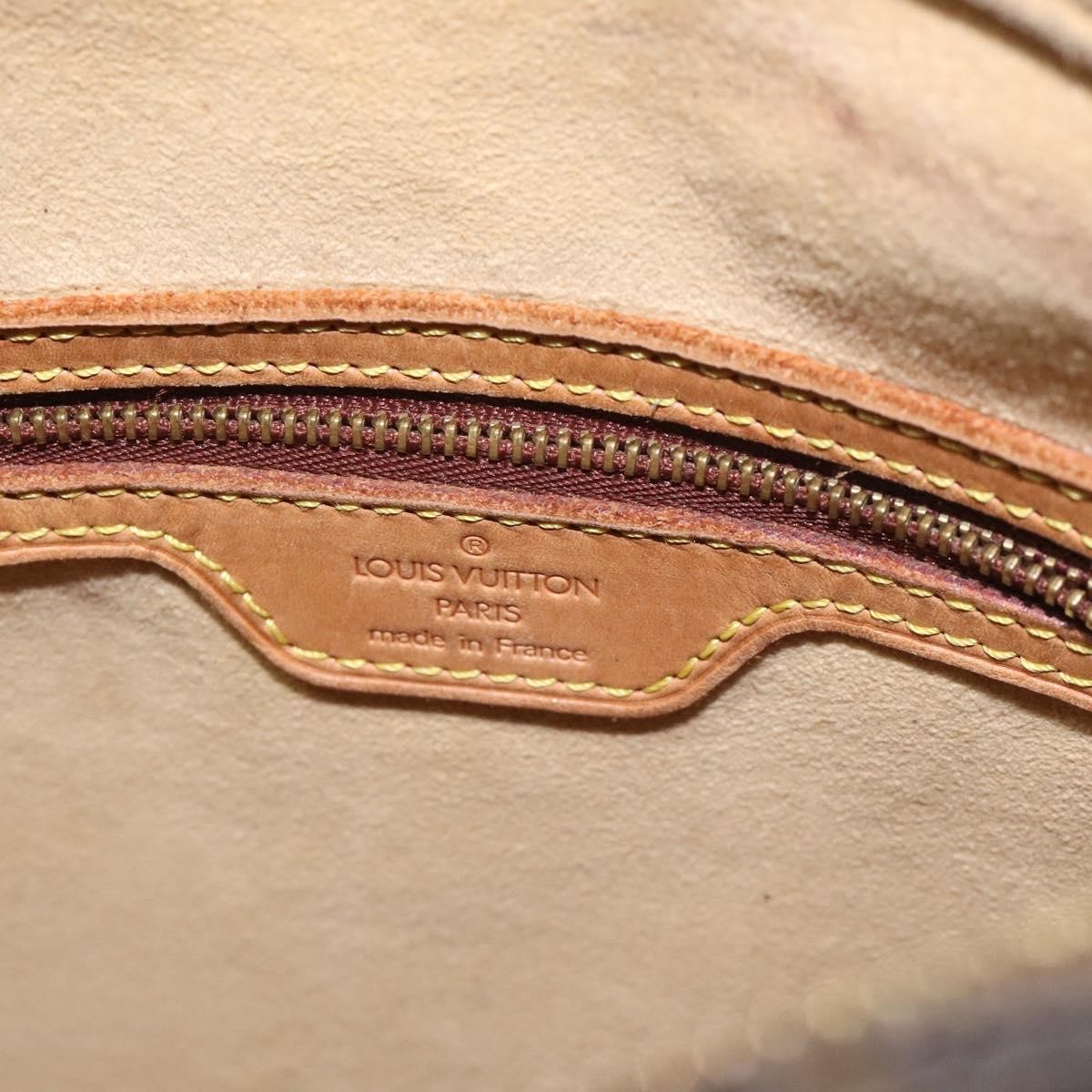 Louis Vuitton Looping Handbag Monogram Canvas, BROWN, CANVAS, Handbag