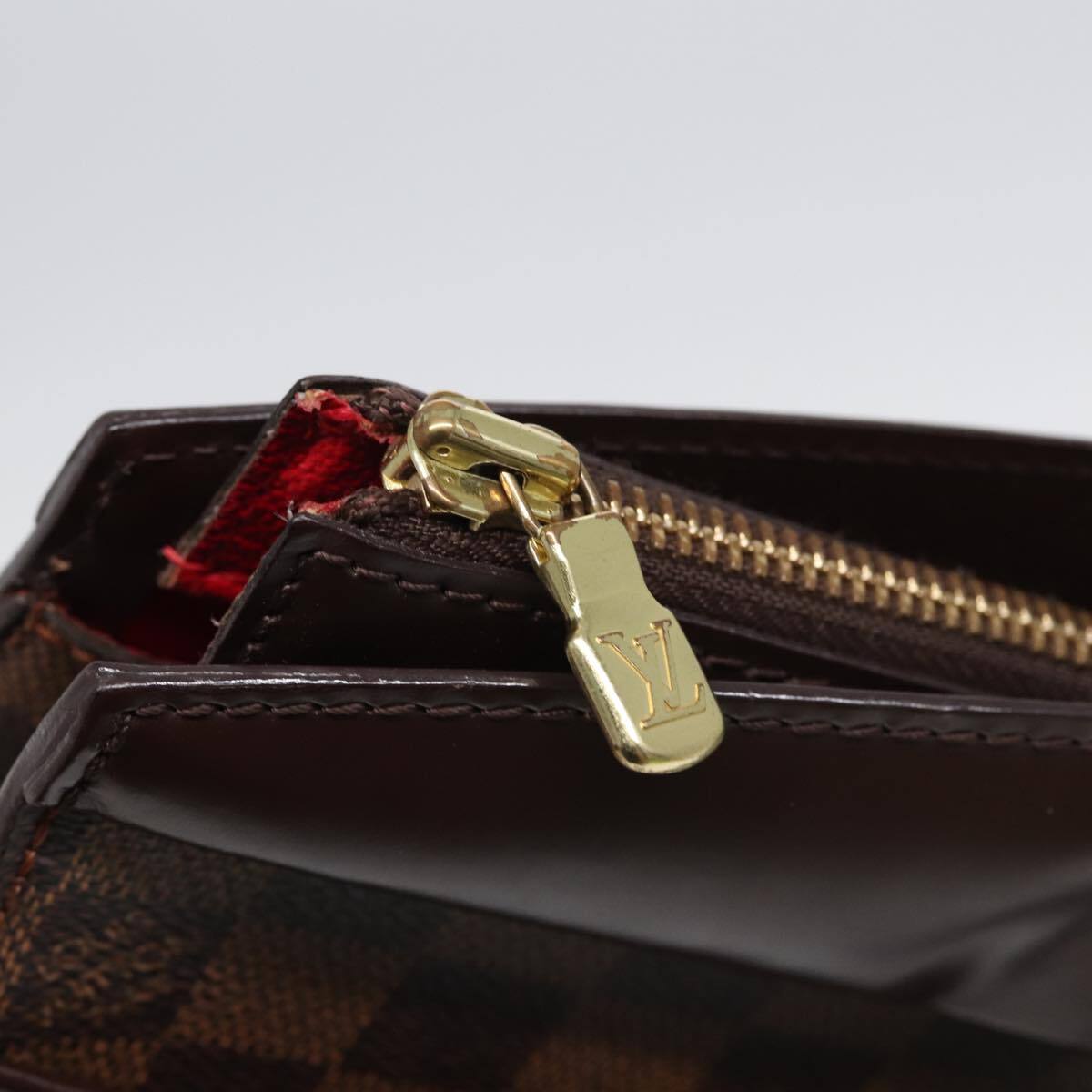 Louis Vuitton Riviera Handbag Damier, BROWN, CANVAS, Handbag