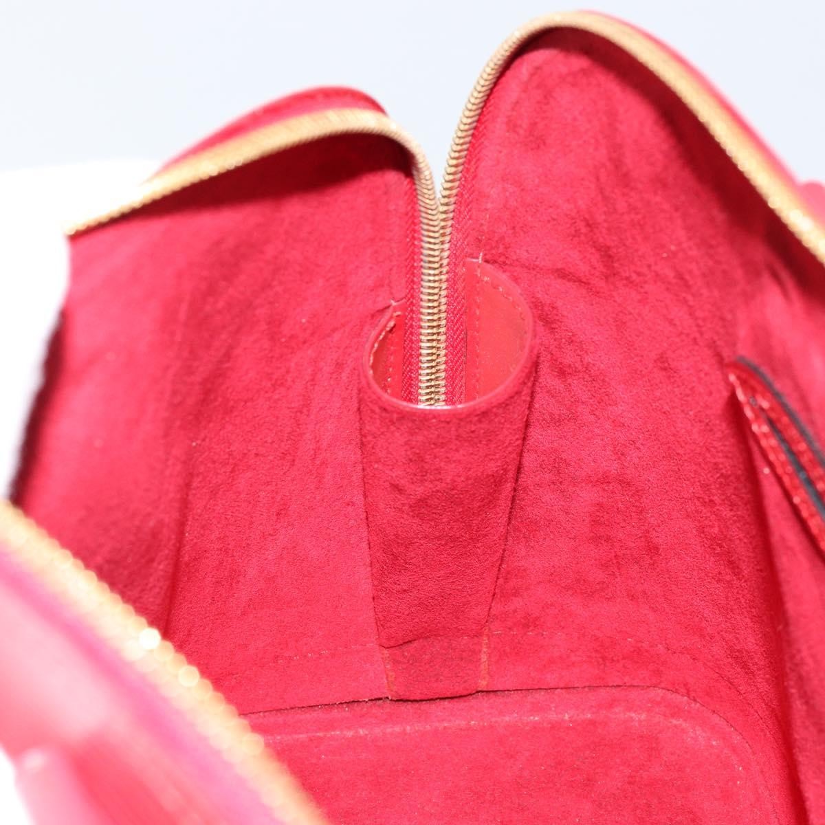 Louis Vuitton Alma Handbag Epi Leather, RED, LEATHER, Handbag