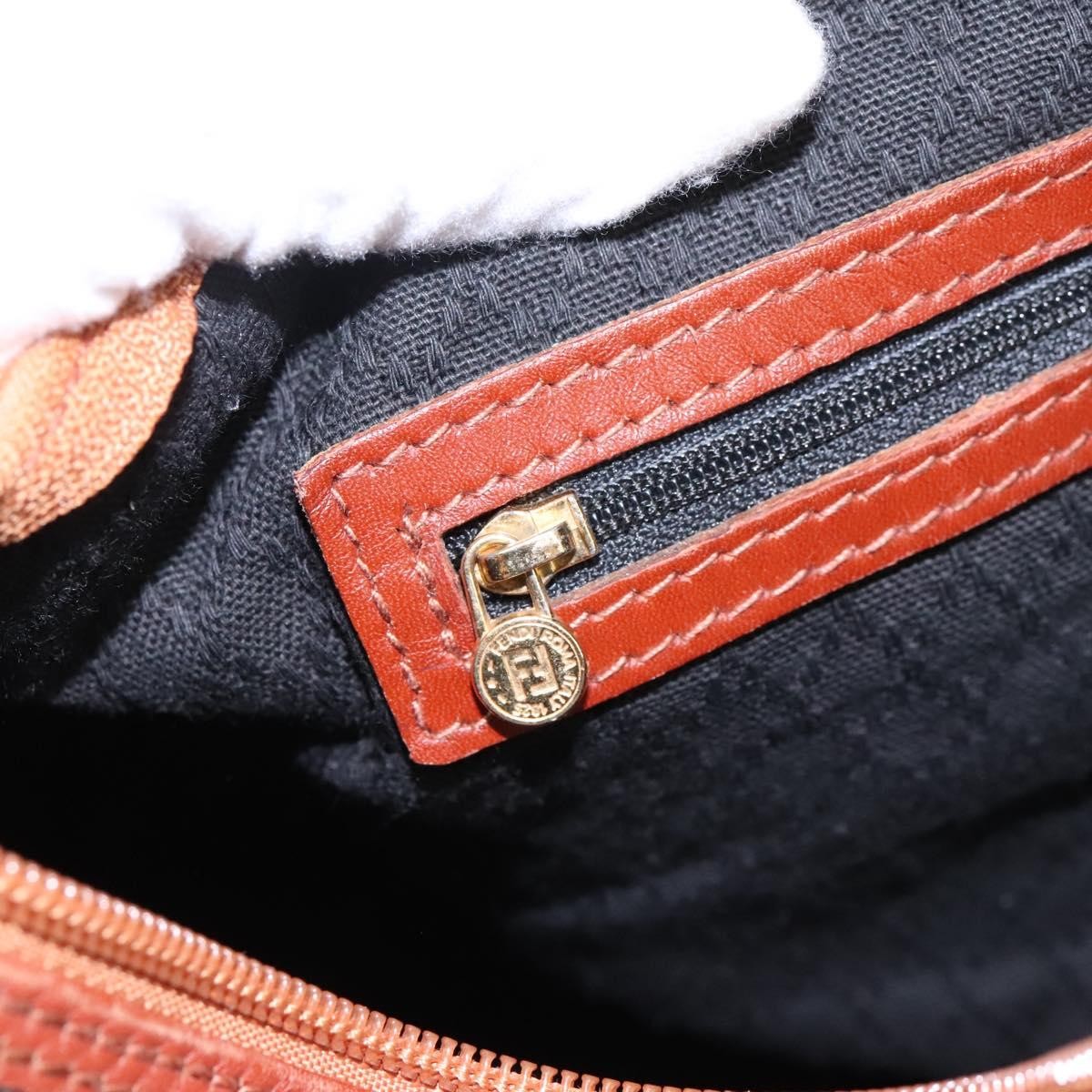 Fendi Vintage Pequin Convertible Boston Bag Coated Canvas, Multicolour, Canvas, Travel Bag