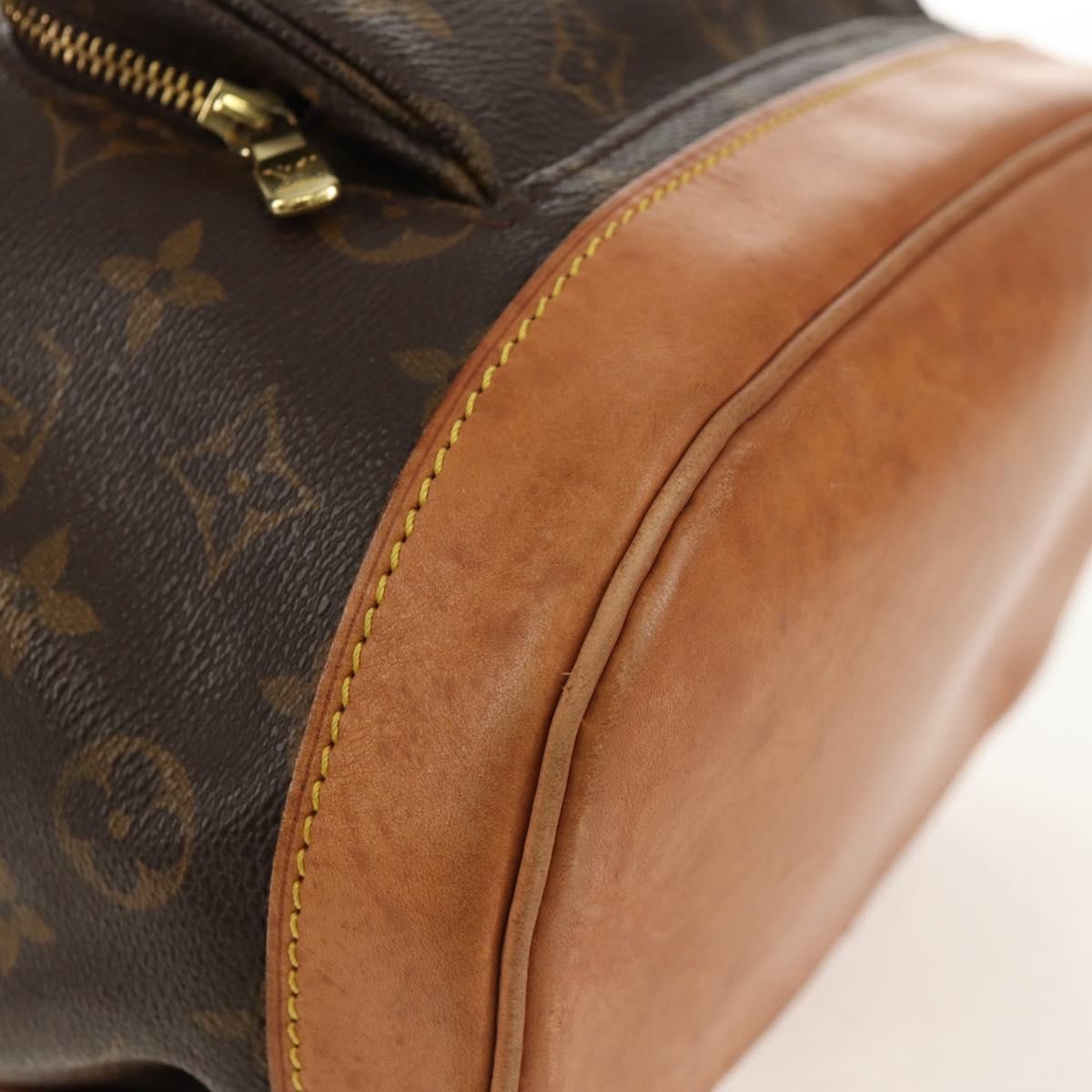 Louis Vuitton Montsouris Backpack Monogram Canvas, BROWN, CANVAS, Backpack