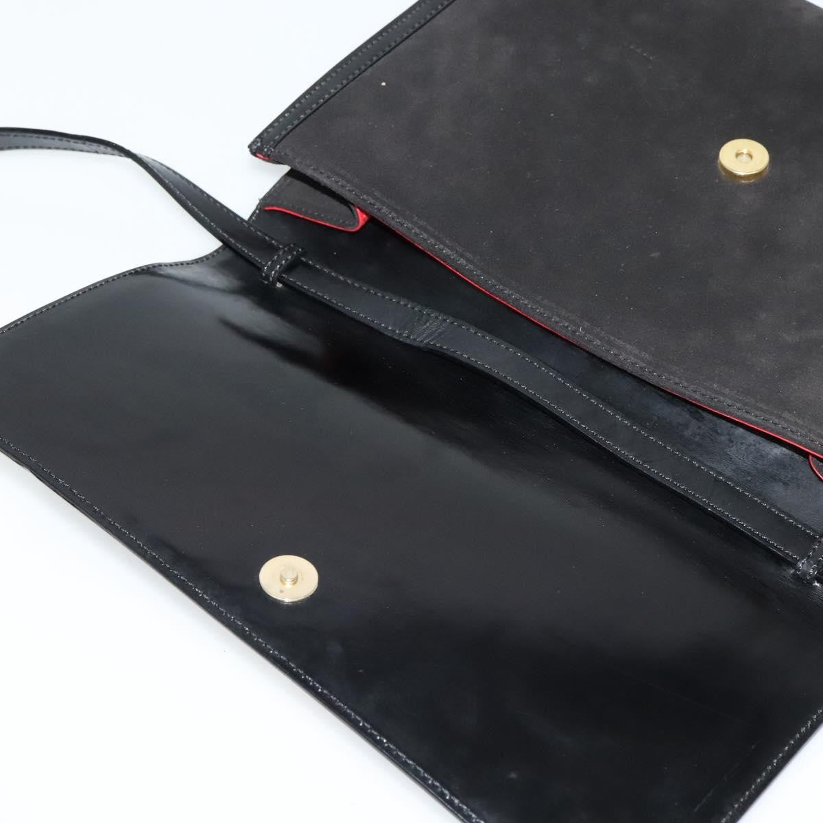 Celine Vintage Shoulder Bag Suede, BLACK, SUEDE, Shoulder bag