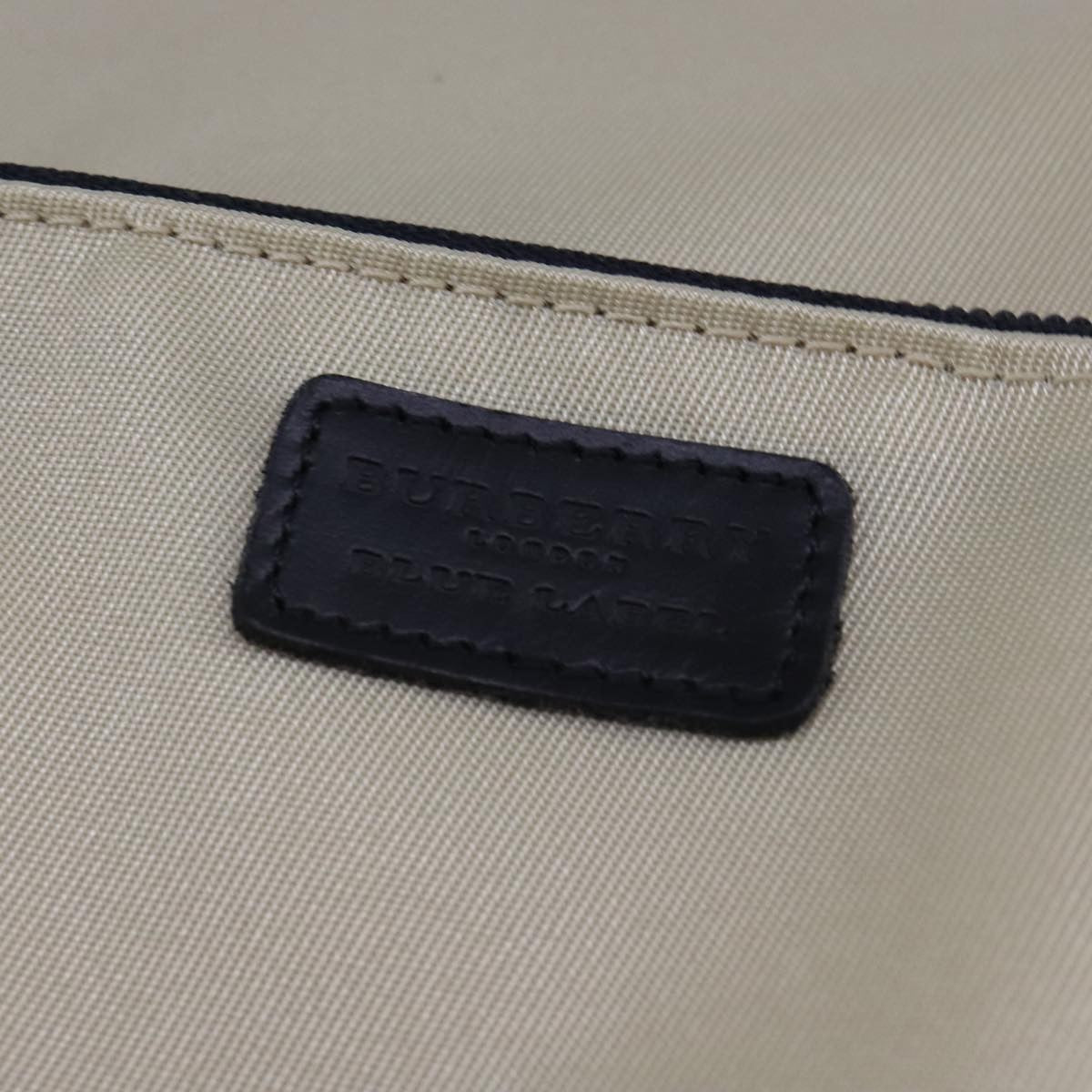 Burberry Vintage Crossbody Bag House Check Coated Canvas, BEIGE, NYLON, Shoulder bag