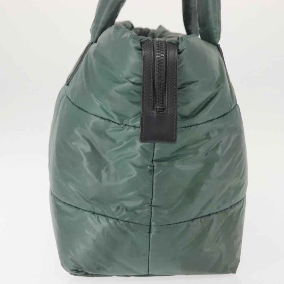 Chanel Coco Cocoon Tote Nylon, KHAKI, NYLON, Tote bag