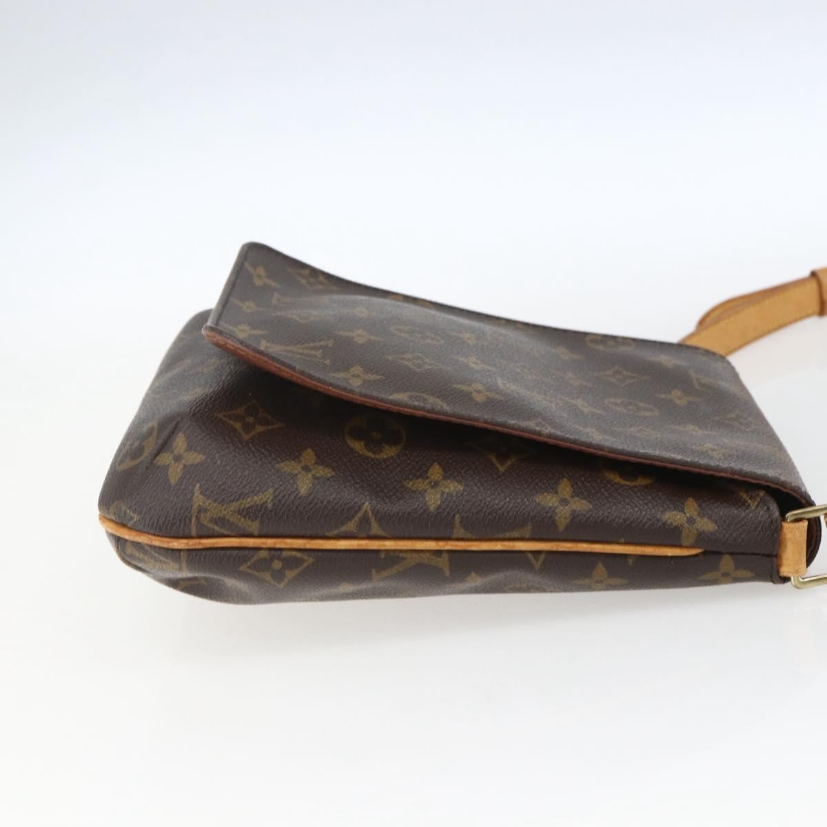 Louis Vuitton Musette Salsa Handbag Monogram Canvas, BROWN, CANVAS, Shoulder bag