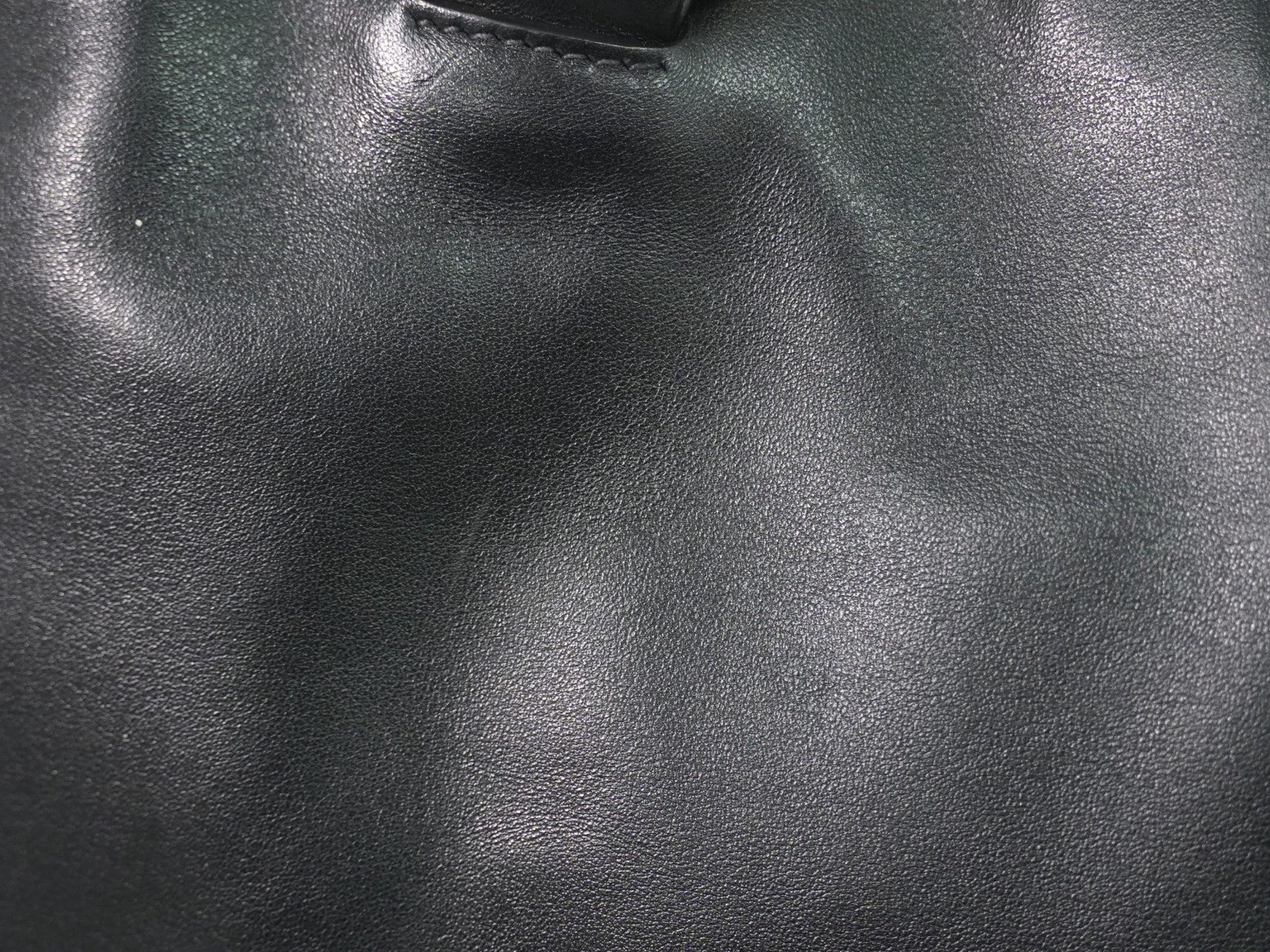 Prada Convertible Shopper Tote Soft Calf, BLACK, LEATHER, Tote bag