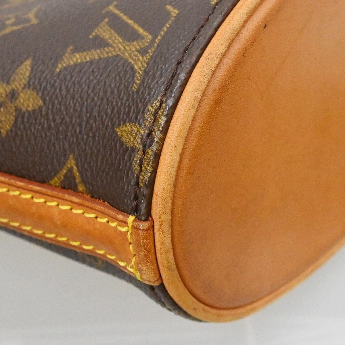 Louis Vuitton Drouot Handbag Monogram Canvas, Brown, Canvas, Shoulder Bag