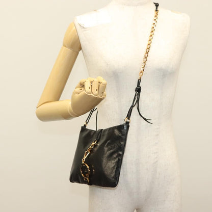 Prada Bow Shoulder Bag Vernice Saffiano Leather, BLACK, LEATHER, Shoulder bag
