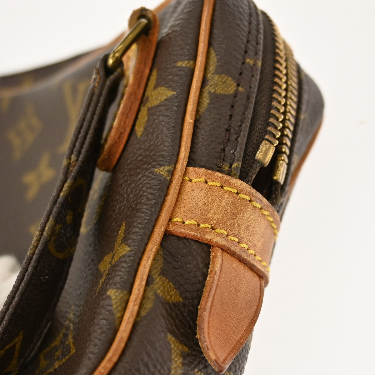 Louis Vuitton Pochette Marly Bandouliere Bag Monogram Canvas, BROWN, CANVAS, Shoulder bag