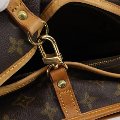 Louis Vuitton Garment Carrier Bag Monogram Canvas, BROWN, CANVAS, Travel bag