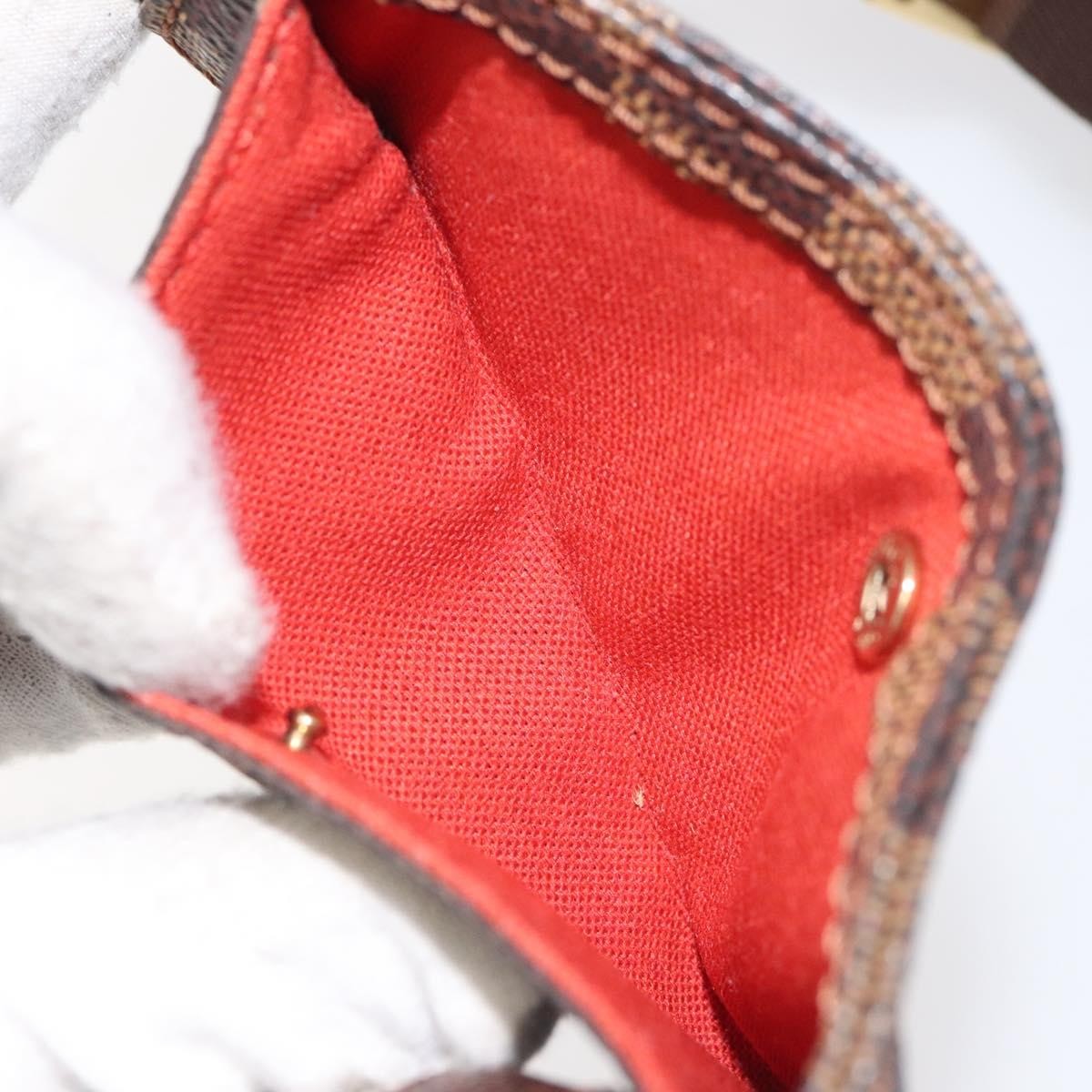 Louis Vuitton Geronimos Waist Bag Damier, BROWN, CANVAS, Travel bag