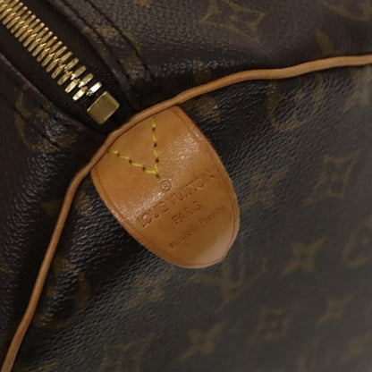 Louis Vuitton Keepall Bag Monogram Canvas, BROWN, CANVAS, Travel bag